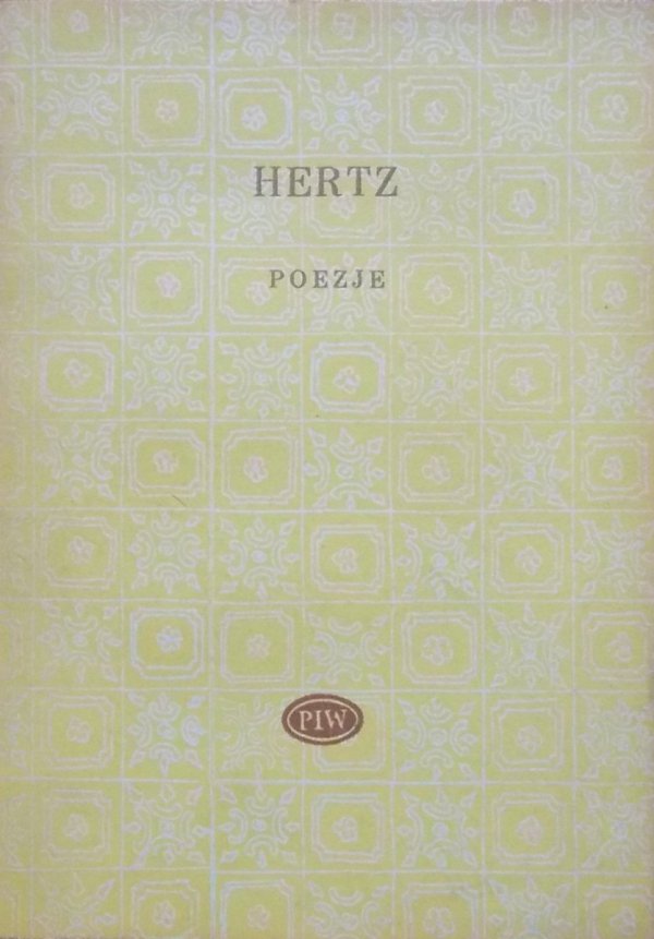 Paweł Hertz • Poezje [Biblioteka Poetów]