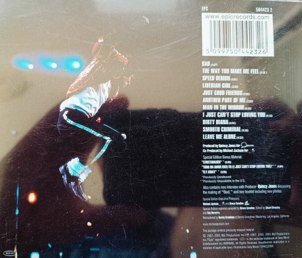Michael Jackson Bad CD [Special Edition]