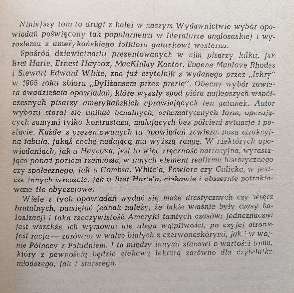 Opowiadania z Dzikiego Zachodu