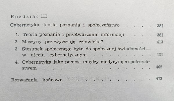 Georg Klaus Cybernetyka i społeczeństwo