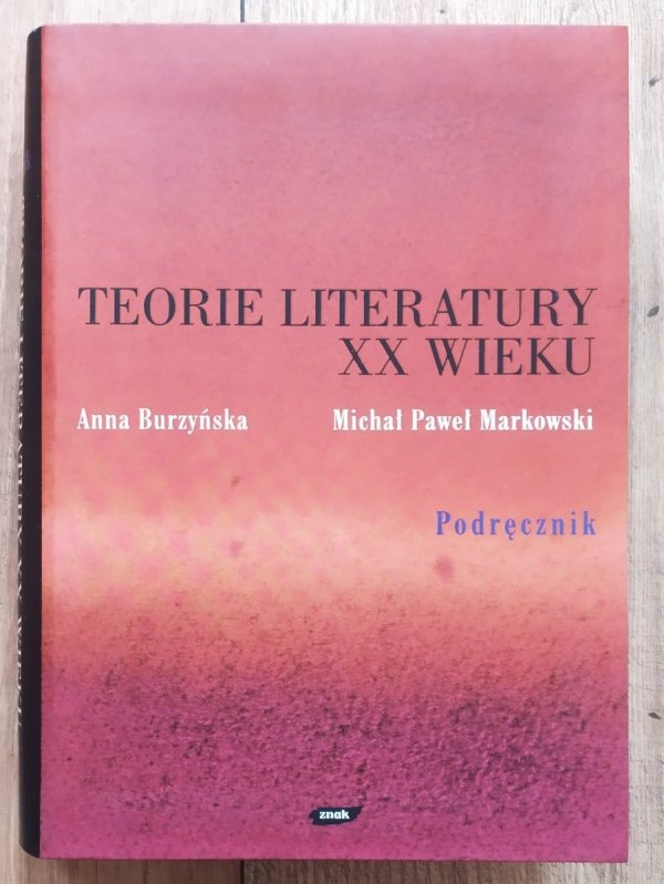 Anna Burzyńska, Michał Paweł Markowski Teorie literatury XX wieku. Podręcznik