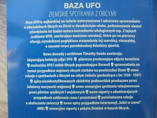 Timothy Good • Baza UFO. Ziemskie spotkania z obcymi