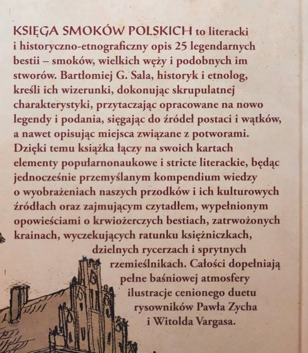 Bartłomiej Grzegorz Sala Księga smoków polskich