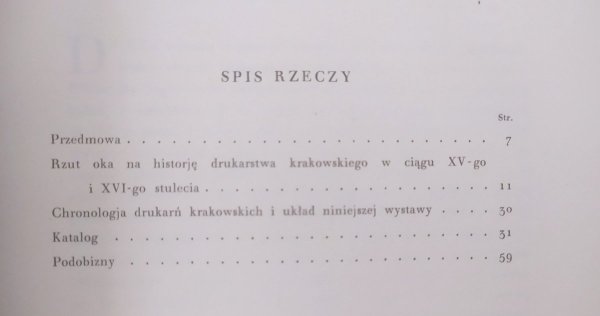 Katalog wystawy druków krakowskich XV-go i XVI-go wieku [1936]
