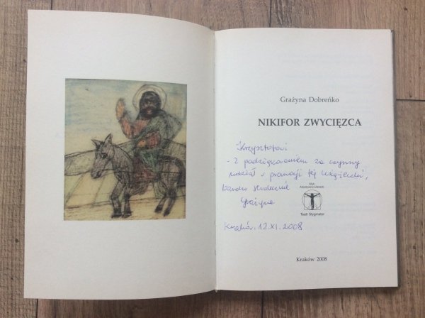 Grażyna Dobreńko • Nikifor zwycięzca [dedykacja autorska]