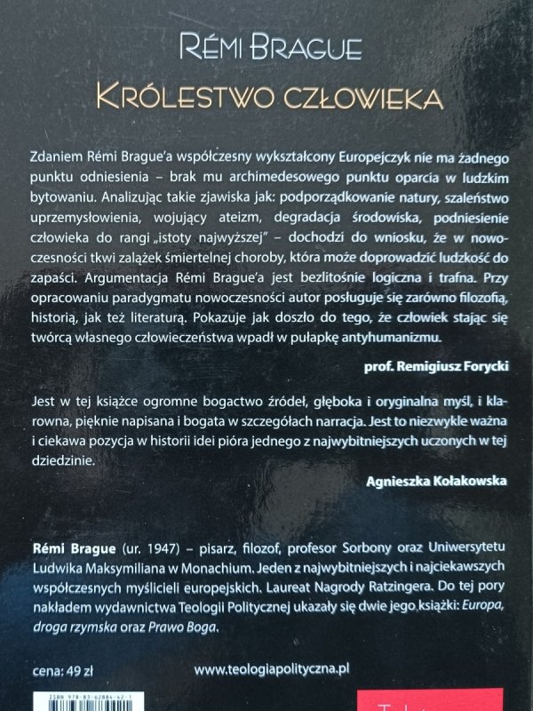 Remi Brague Królestwo człowieka