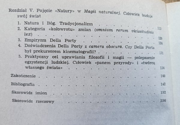 Droga przez labirynty magii. Giambattista Della Porta 1535-1615