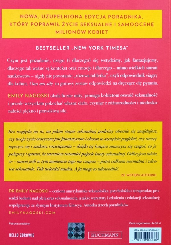 Emily Nagoski Ona ma siłę