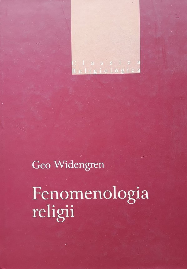 Geo Widengren • Fenomenologia religii