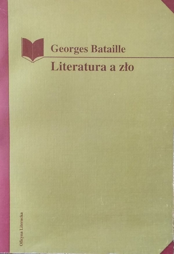 Georges Bataille • Literatura a zło