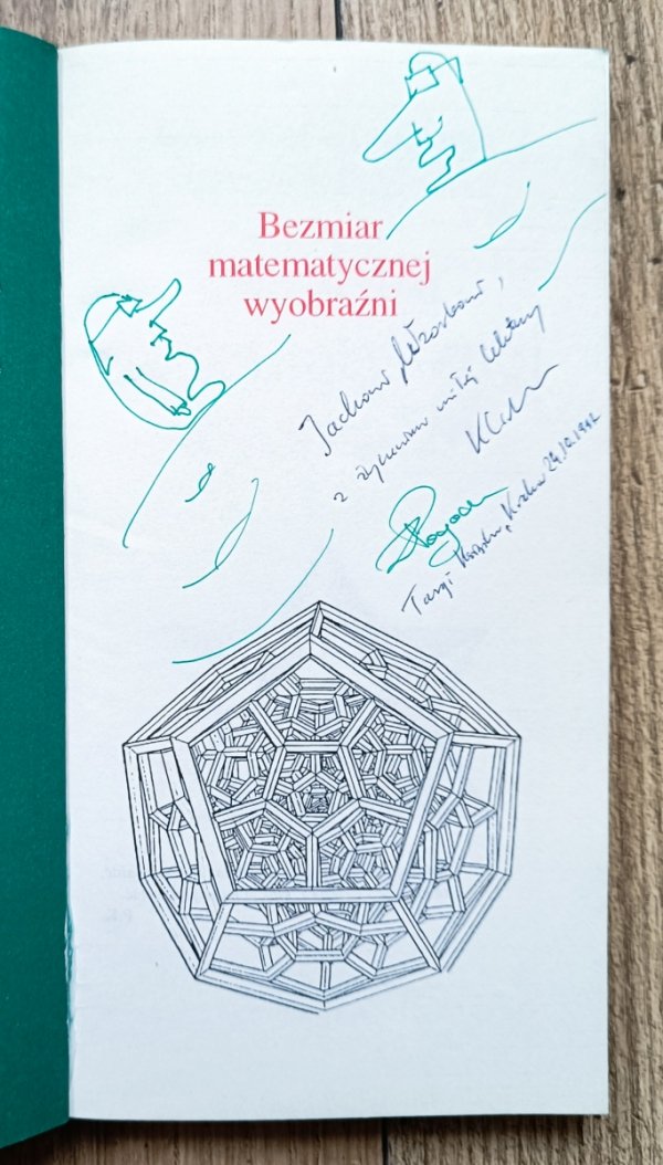 Bezmiar matematycznej wyobraźni / dedykacja autorska