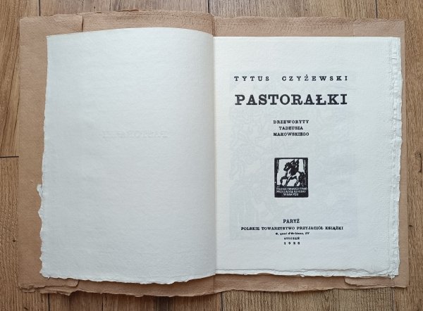 Pastorałki Tytusa Czyżewskiego z drzeworytami Tadeusza Makowskiego / reprint