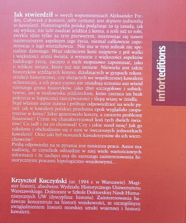 Kawaleryę mieliśmy nadwerężoną. Konie i remonta w Wojsku Polskim w latach 1788-1794 i 1806-1814