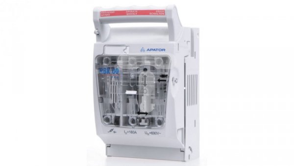 Rozłącznik izolacyjny bezpiecznikowy 160A RBK 00 pro-V /zaciski sektorowe 4-95mm2/ 63-823256-131