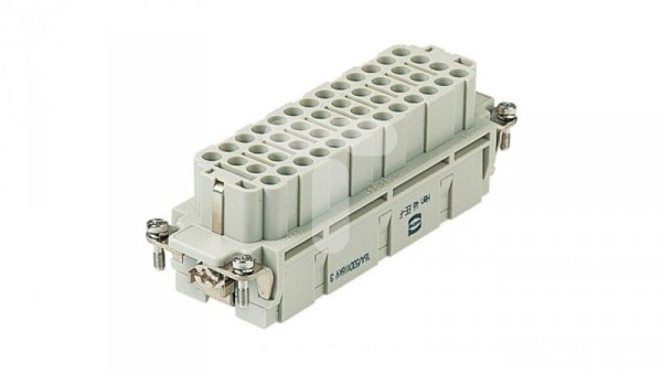 Złącze zaciskane (wkład) 46+PE żeńskie 500V 16A Han EE 09320463101