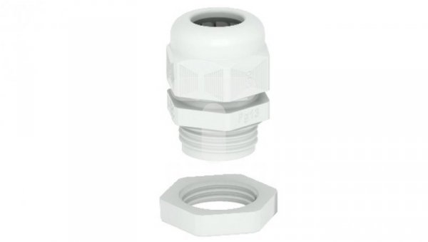 Dławik kablowy z przeciwnakrętką PG29 PA jasnoszary RAL 7035 V-TEC PG29+ LGR 2024667 /20szt./