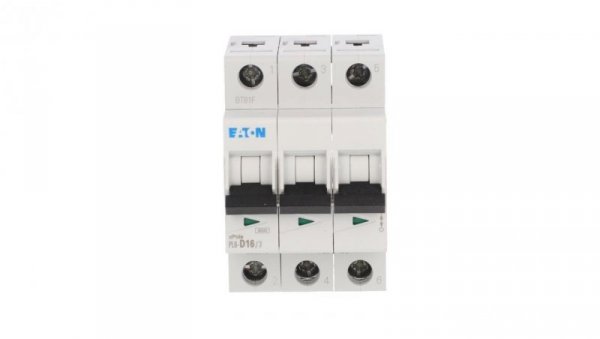 Wyłącznik nadprądowy 3P D 16A 6kA AC PL6-D16/3 286613
