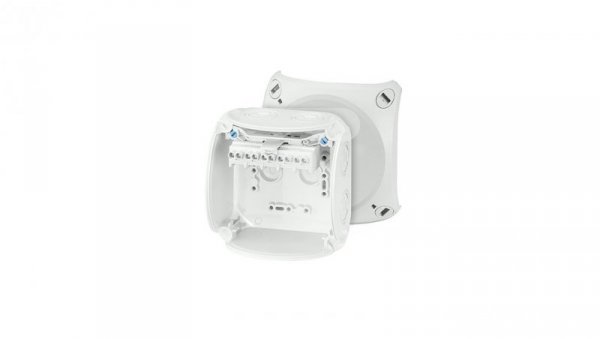 Puszka do instalacji zewnętrznej szara IP66/67 104x104x70mm 4mm2 KF 0404 G 62000049