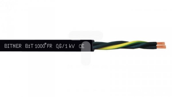 Kabel sterowniczy BiT 1000 FR 3G1,5 0,6/1kV S66233 klasa Eca /bębnowy/