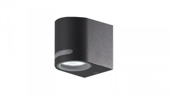 Oprawa elewacyjna WALLY-1-O-B-G GLASS 1xGU10 IP44 czarna