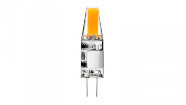 Żarówka LED line G4 COB 1,5W 6000K barwa zimna 120lm 12V AC/DC (NOWY KSZTAŁT) 3 lata gwar.