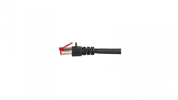 Patchcord SFTP 1m Cat.6 LSZH czarny
