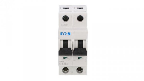 Wyłącznik nadprądowy 2P C 15A 15kA AC FAZ-C15/2 278759