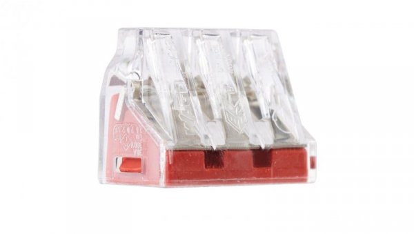 Szybkozłączka 3x 2,5-6,0mm2 uniwersalna (na drut / na linkę) 400V/41A ORYGINALNA 50szt. 773-173