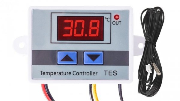 TERMOSTAT ELEKTRONICZNY REGULATOR TEMPERATURY 230V