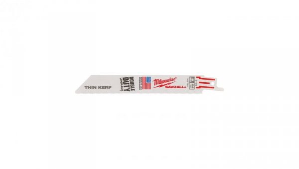 Brzeszczot do metalu 150 mm 5szt. THIN KERF MILWAUKEE