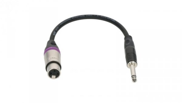 KLOTZ Przejściówka XLR (ż)/ Jack 6,3mm (m) 0,2m