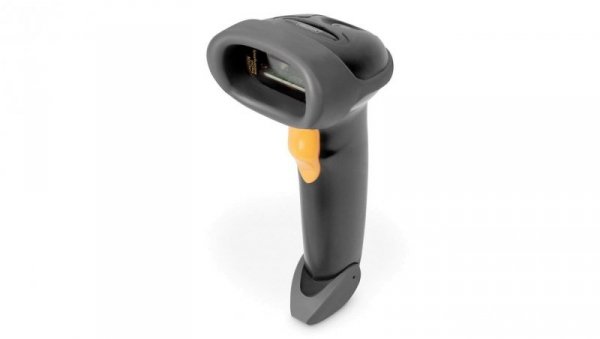 Czytnik kodów kreskowych przewodowy USB-RJ45 2m 1D stojak w zestawie DA-81001