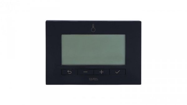 REGULATOR TEMPERATURY TYGODNIOWY, 230V, PRZEKAŹNIKOWY TYP: LPR-03 CZARNY