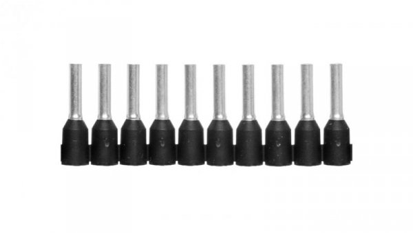 Końcówka tulejkowa 1,5mm2 czarna izolowana AI 1,5-8 BK-S 1212524 /1000szt./