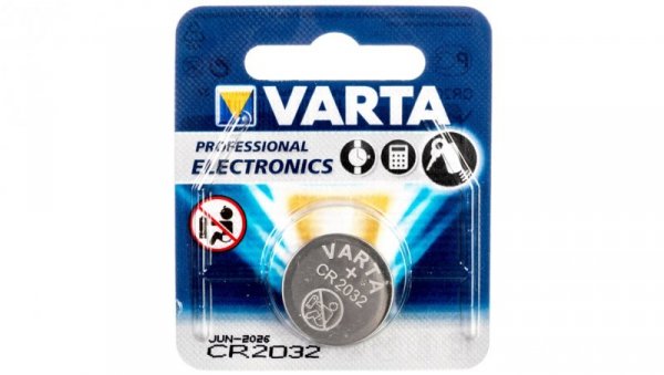 Bateria litowa CR2032 230mAh 3V ELECTRONICS