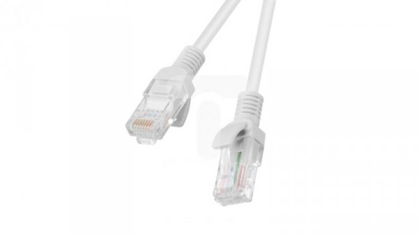 Kabel krosowy patchcord F/UTP kat.5e 1m szary PCF5-10CC-0100-S