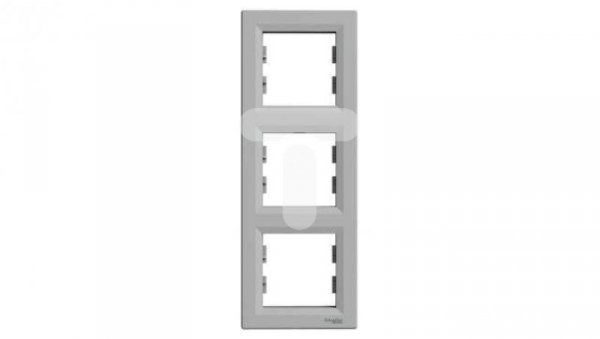 ASFORA Ramka 3-krotna pionowa aluminium EPH5810361