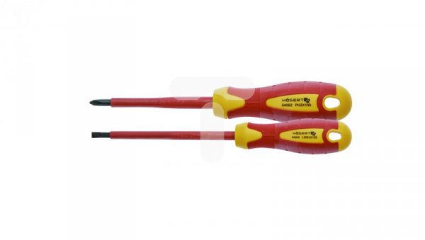 Zestaw wkrętaków izolowanych dla elektryka 1000V stal S2 HT1S990 /2szt./
