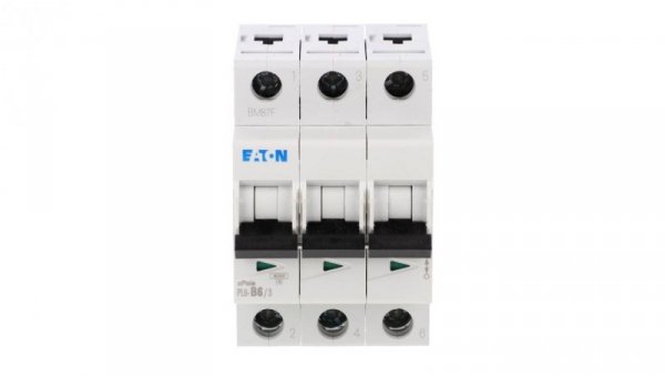 Wyłącznik nadprądowy 3P B 6A 6kA AC PL6-B6/3 286586