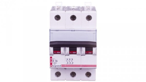 Wyłącznik nadprądowy 3P B 16A 10kA AC S313 TX3 404126