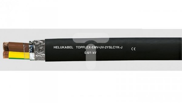 Kabel do przetwornic TOPFLEX-EMV-UV 2YSLCYK-J 4G2,5 0,6/1kV 22235 /bębnowy/