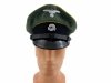 MC007 CZAPKA PODOFICERSKA SCHIRMMUTZE KAWALERIA WAFFEN-SS - SUKNO