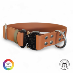 Obroża dla psa z klamrą COBRA® L (35 - 50 cm) oryginalny BIOTHANE® 38 mm