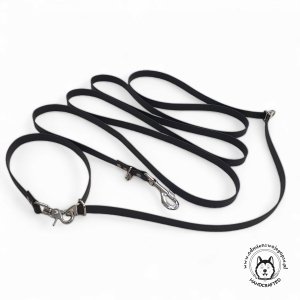 Smycz dla psa przepinana regulowana oryginalny BIOTHANE® 19 mm