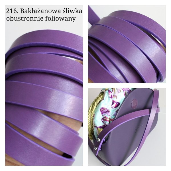 Uchwyty krótkie - Skóra, gładkie, nitowane lub oczkowane