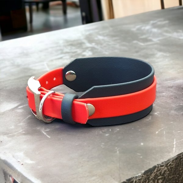 Obroża dla CHARTA XL (39 - 44 cm) oryginalny BIOTHANE® 38mm