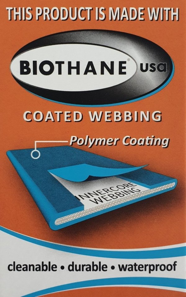 Obroża dla psa z klamrą zatrzaskową ALU-MAX® L (35 - 50 cm) oryginalny BIOTHANE® 25 mm