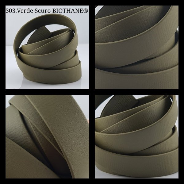 Smycz dla psa CZARNO - KOLOROWA oryginalny BIOTHANE® 19 mm