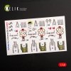 KELIK K48070 F-4E PHANTOM II INTERIOR 3D DECALS FOR MENG KIT 1/48