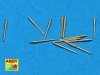 Aber 1:700L-15 Set of 12 pcs 150 mm barrels for German ships: Bismarck, Tirpitz, Scharnhorst, Gneisenau 1/700